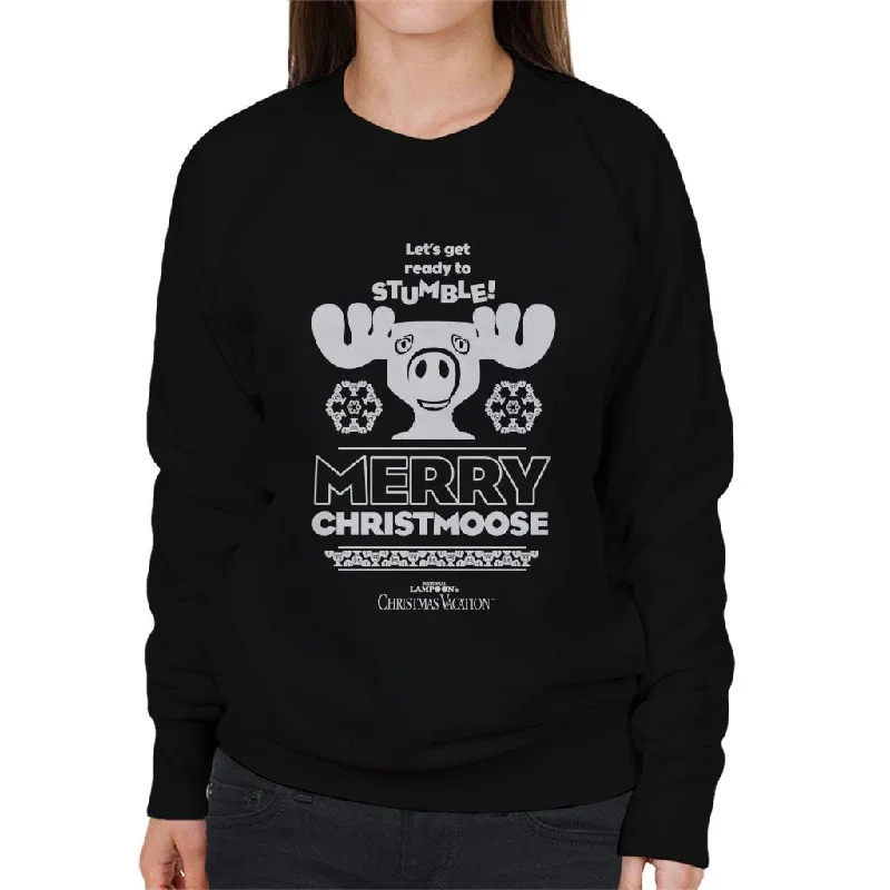 Exclusive Savings fitted workout sweatshirtNational Lampoon’s Christmas Vacation Merry Christmoose Women's Sweatshirt