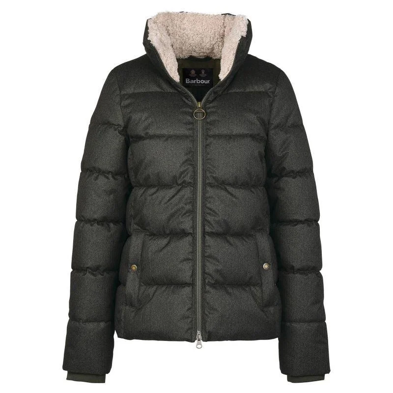 Exclusive Deal stylish raincoatBarbour Allium Ladies Quilted Jacket - Olive