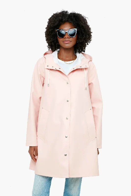 classic bomber jacketPale Pink Mosebacke Raincoat