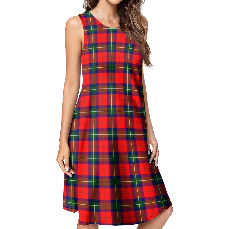 Amazing Deals Ruthven Tartan Womens Casual Dresses
