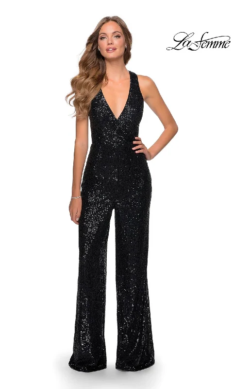 Deal of the Week elegant dressLa Femme 28719 Formal Jumpsuit
