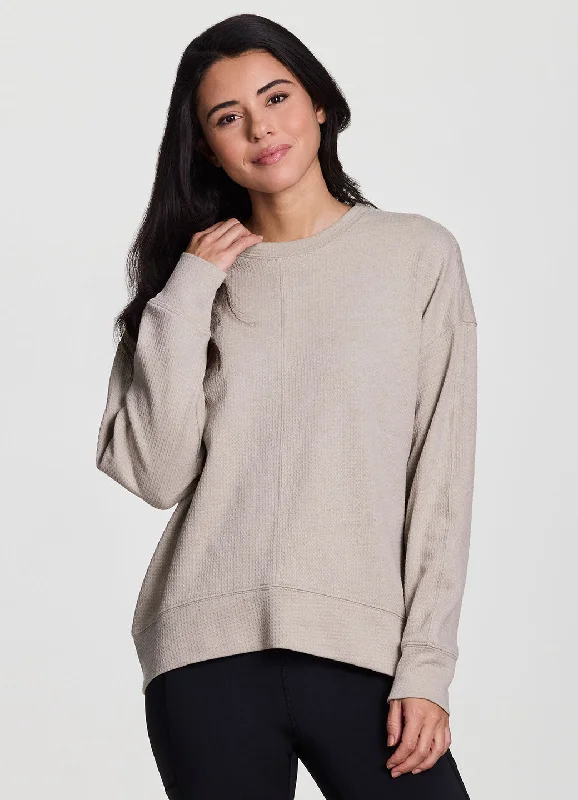 fashionable fitness sweatshirtDusk 'Til Dawn Jacquard Pullover