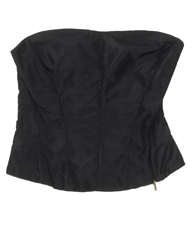 fitness hoodie for trainingBlack Corset