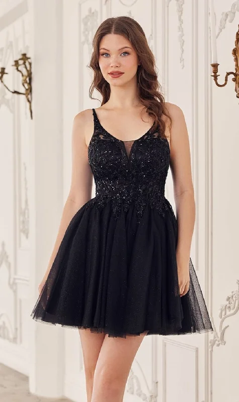 wool dressLadivine Short Party Dress cy022