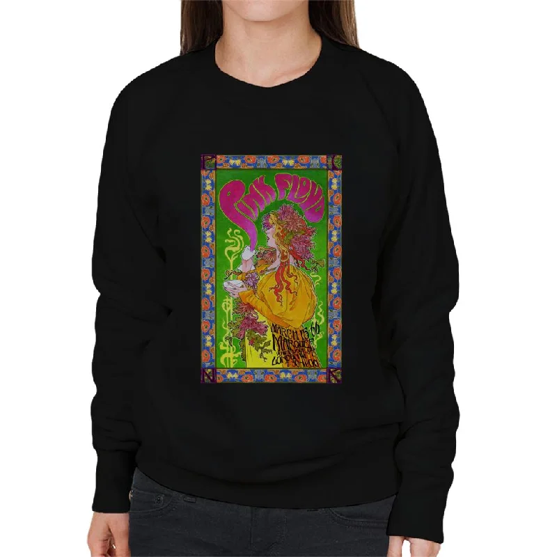 Special Promotion smooth fit athletic sweatshirtPink Floyd In Concert Poster Women's Sweatshirt