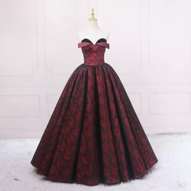 Daily Deals chic shift dressvintage rose prom dress sweetheart prom dress s13