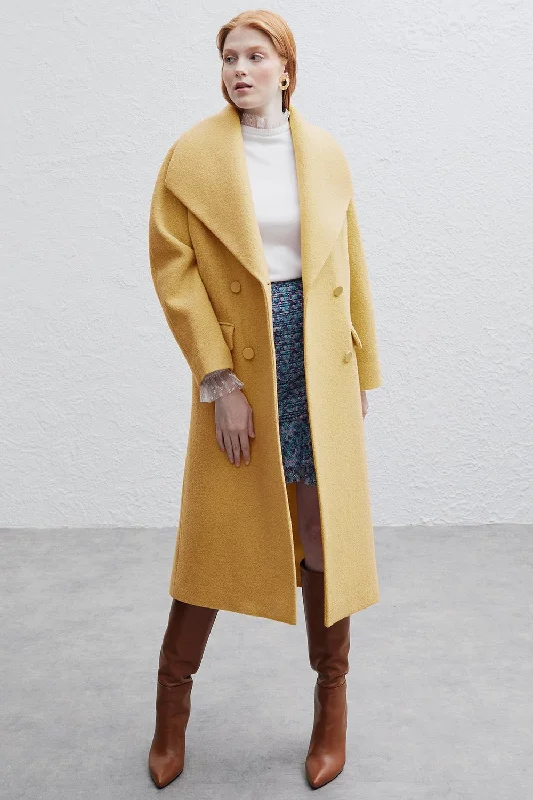 oversized trench coatKris Long Coat