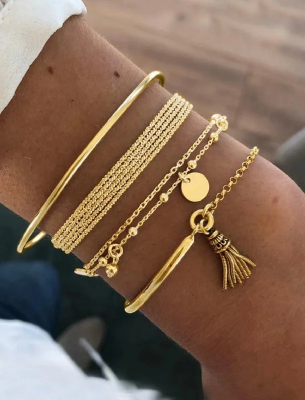 Limited Stock A-line dressTassel Charm Bracelet