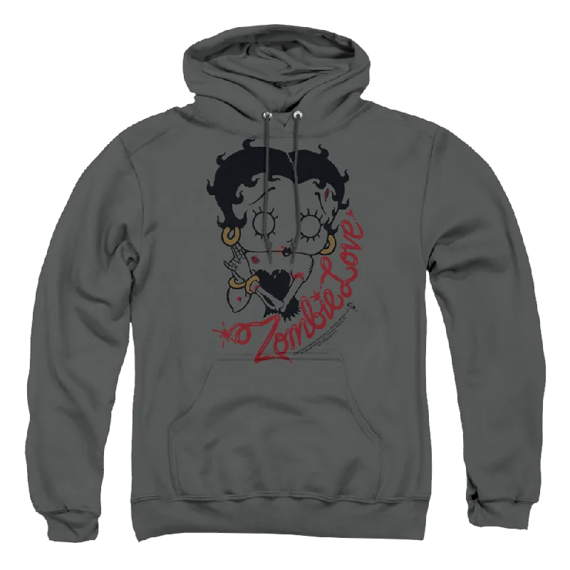 fleece hoodie for winterBetty Boop Classic Zombie - Pullover Hoodie