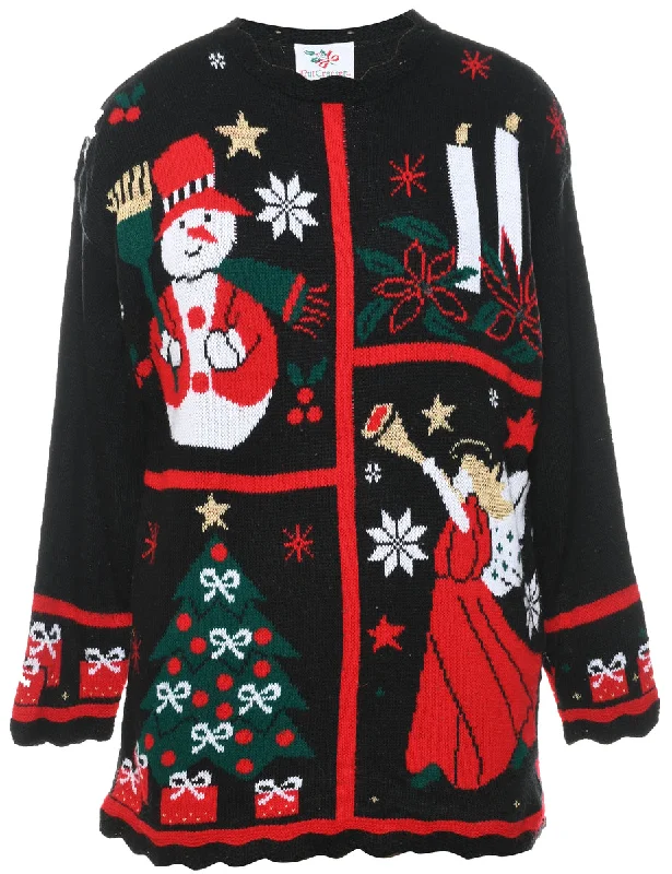 Buy More, Save More lightweight winter coatSnowman Christmas Jumper - L