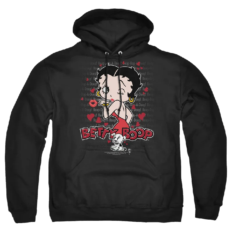 casual hoodie for menBetty Boop Classic Kiss - Pullover Hoodie