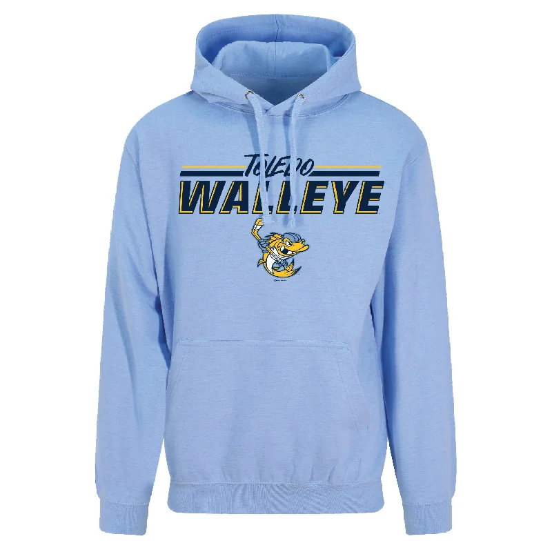 Customer Appreciation Sale graphic gym sweatshirtToledo Walleye Careful Hooded Sweatshirt