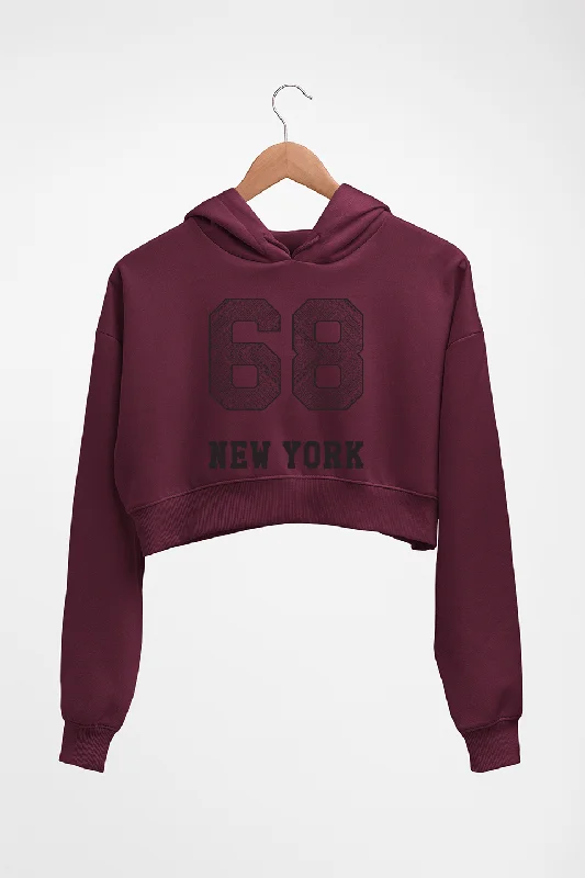 lightweight pullover hoodieNew York Crop HOODIE FOR WOMEN