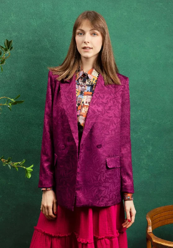 Value Deals chic coatJacket Me2902 Framboise