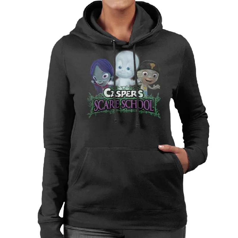 Shop and Save cool graphic hoodieCasper The Friendly Ghost Scare School Women's Hooded Sweatshirt
