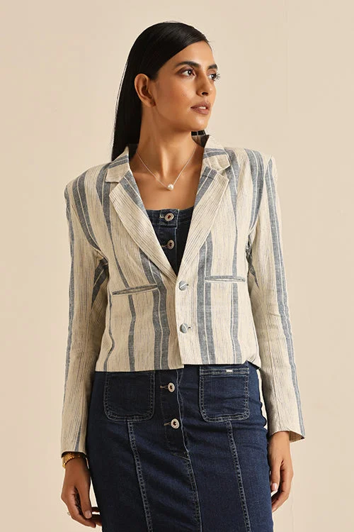 Great Bargains modern coatOkhai 'Pride' Pure Cotton Handwoven Blazer