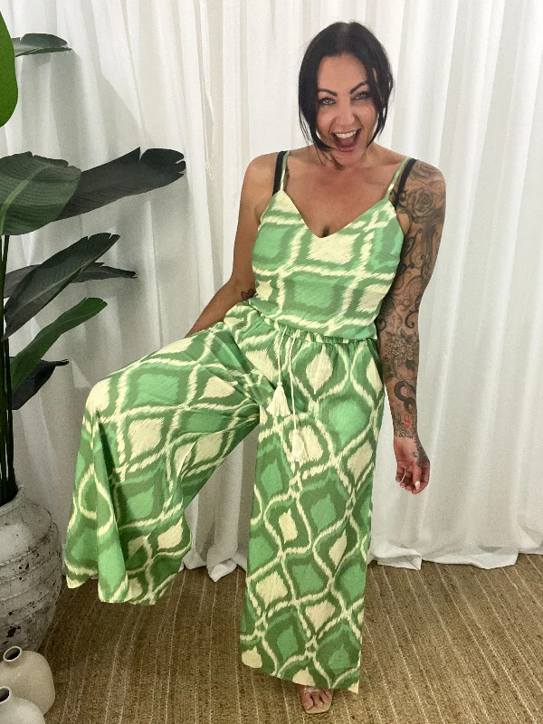 Markdowns layered dressProvence Set - Green (SALE)