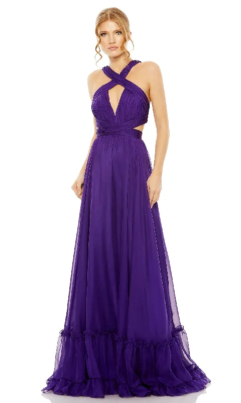 off-shoulder dressMac Duggal Long Formal Dress 68474