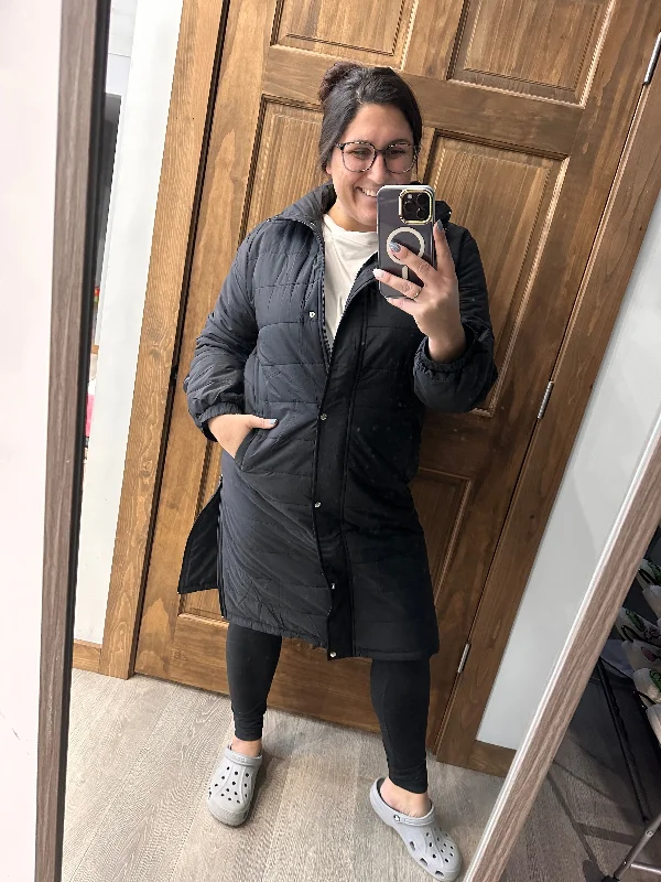 Unmissable Offer fashion-forward coatBlack Lennon Long Jacket