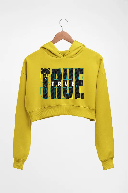 casual pullover hoodieStay True Crop HOODIE FOR WOMEN