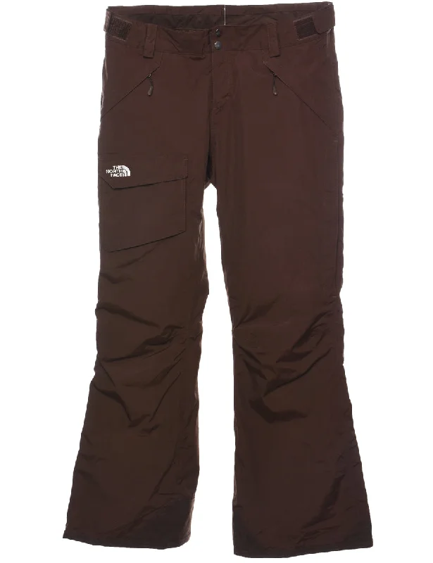 Price Smash classic jacketThe North Face Dark Brown Ski Trousers - W37 L32