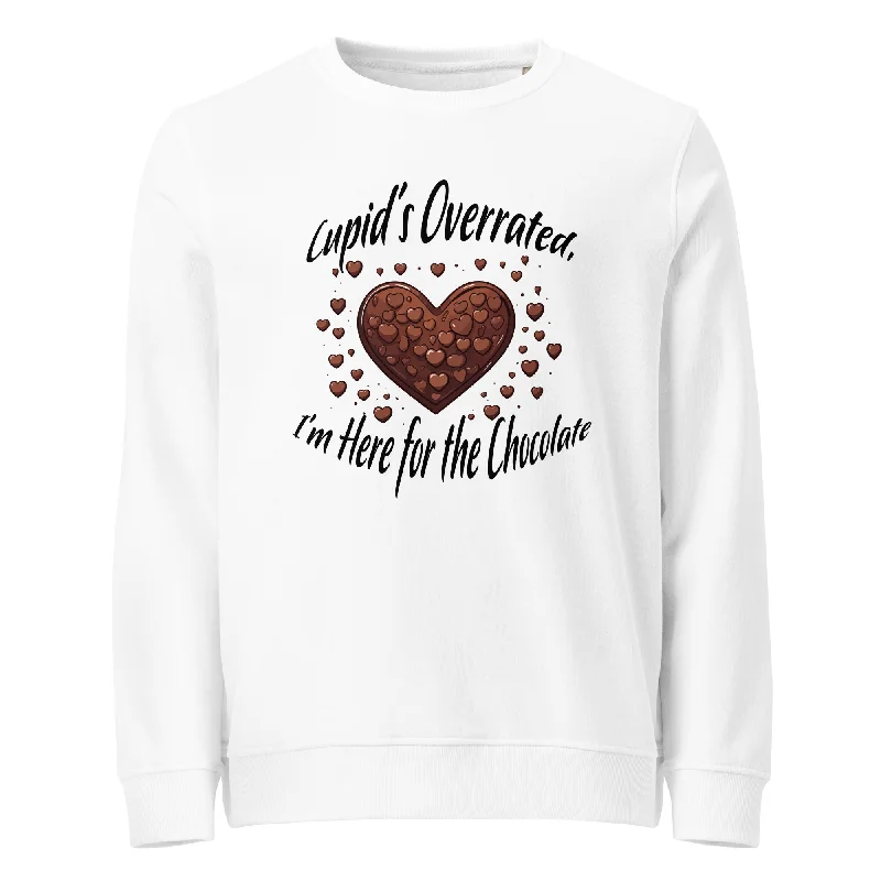 bold fitness hoodieChocolate Love Graphic Organic Sweatshirt