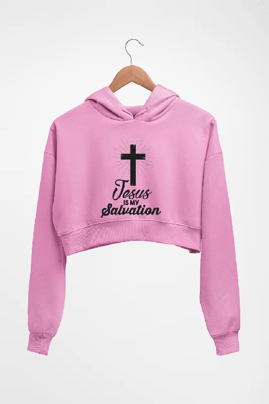 stylish hoodieJesus Crop HOODIE FOR WOMEN