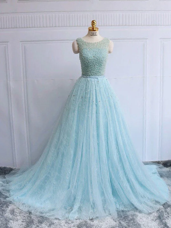 Limited Time Discount Prom Dresses Long Lace Beading Lace-up Prom Dress/Evening Dress #JKL037