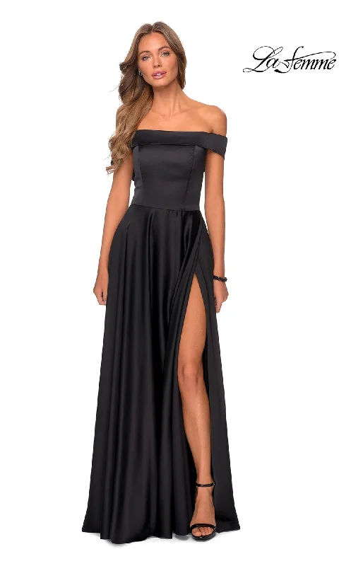 Can't Be Beat stylish dressLa Femme 28978 Formal Prom Dress