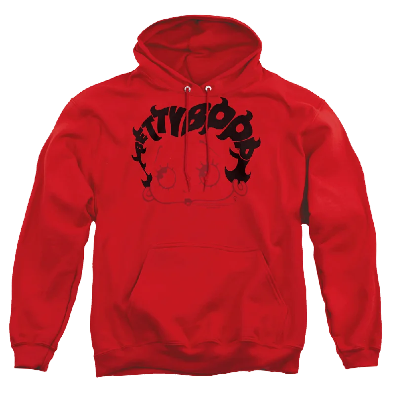 casual hoodie with logoBetty Boop Word Hair - Pullover Hoodie