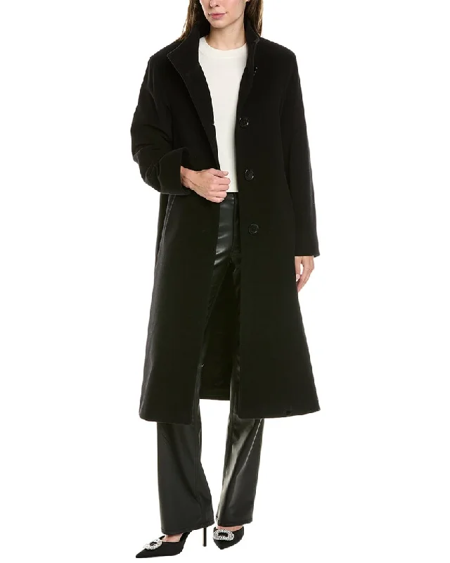 chic padded coatCinzia Rocca Icons Wool & Cashmere-Blend Coat