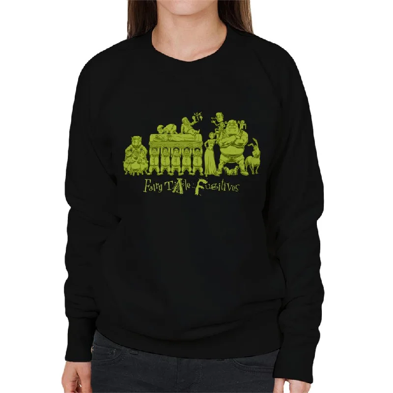 Super Deal chic active hoodieShrek Fairy Tale Fugitives Women's Sweatshirt