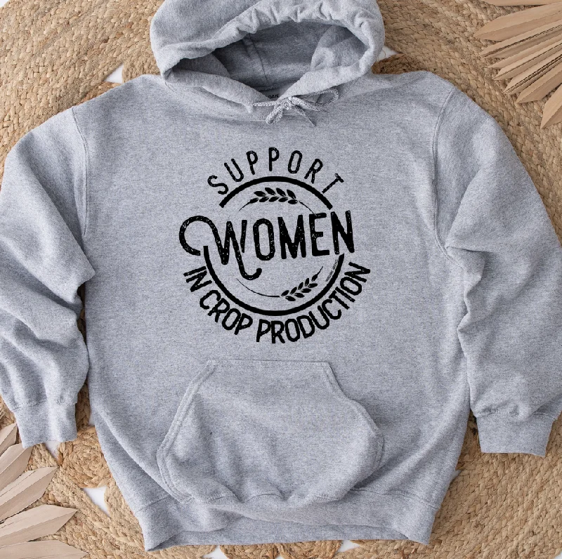 Best Seller fashion hooded jacketSupport Women in Crop Production Hoodie (S-3XL) Unisex - Multiple Colors!