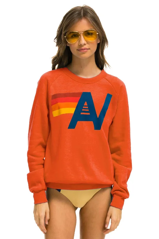 urban workout sweatshirtLOGO SWEATSHIRT - ORANGE