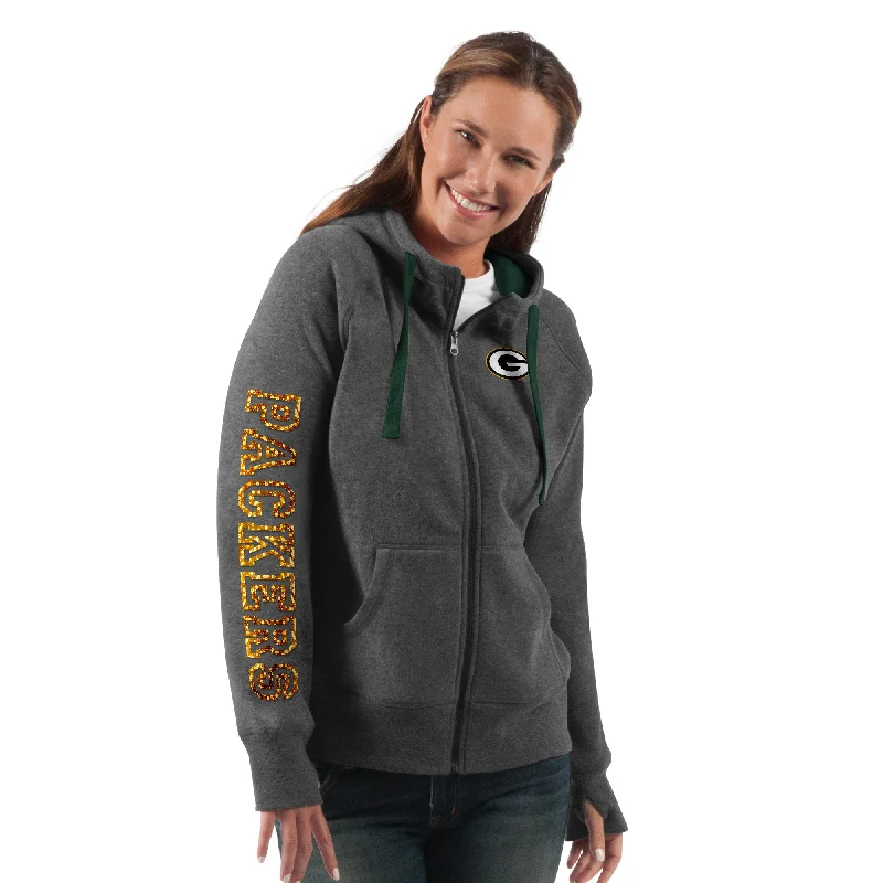 wool-blend coatGreen Bay Packers Women's Playoff Full Zip Jacket