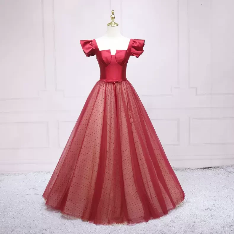 Instant Discount midi dressA-line Prom Dress New Arrival Prom Dress s09