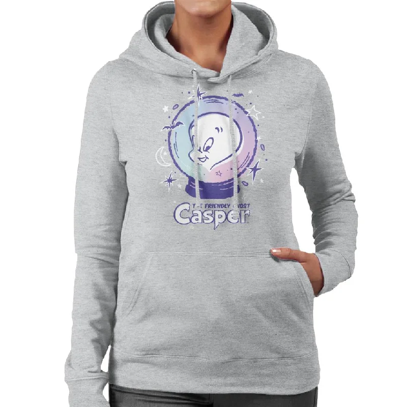 Limited Edition casual hoodie for fallCasper The Friendly Ghost Crystal Ball Women's Hooded Sweatshirt