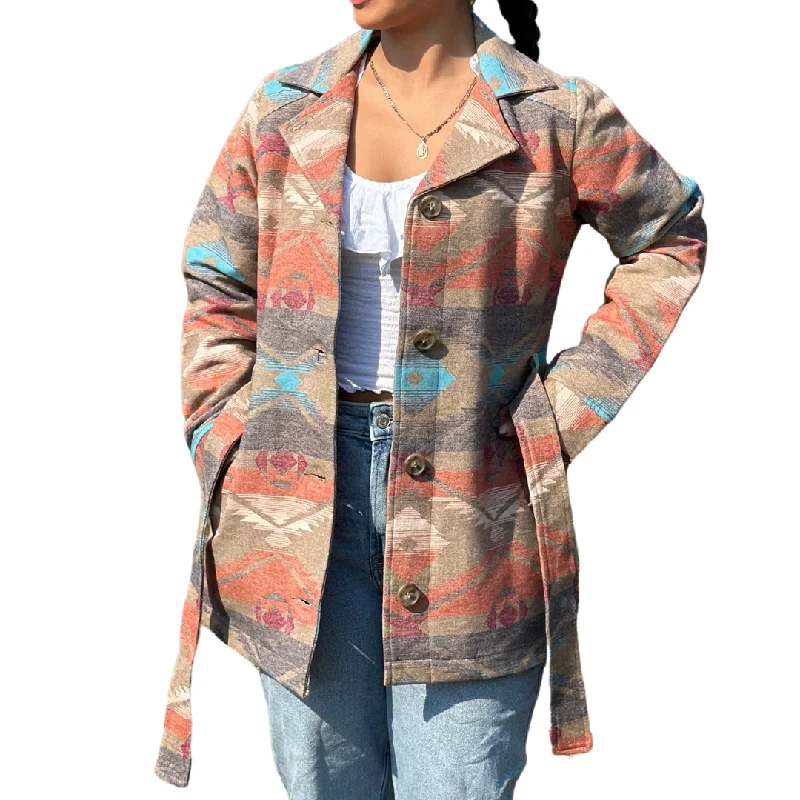 Hurry In tailored coatWomen's Rust Vara Jacket By Outback Trading 29893