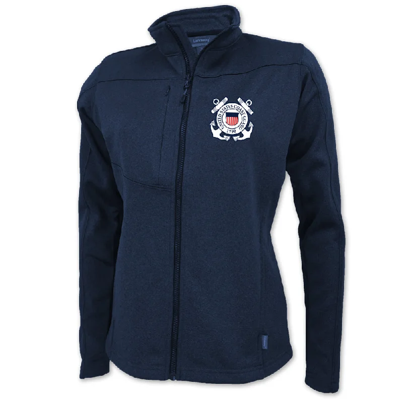 Discount Extravaganza contemporary coatCoast Guard Seal Ladies Flash Performance Knit Jacket