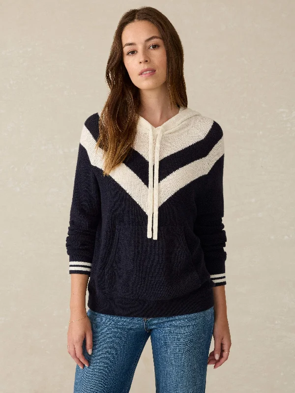 Reduced Prices contemporary fitness sweatshirtThrowback Waffle Hoodie - Varsity Blues