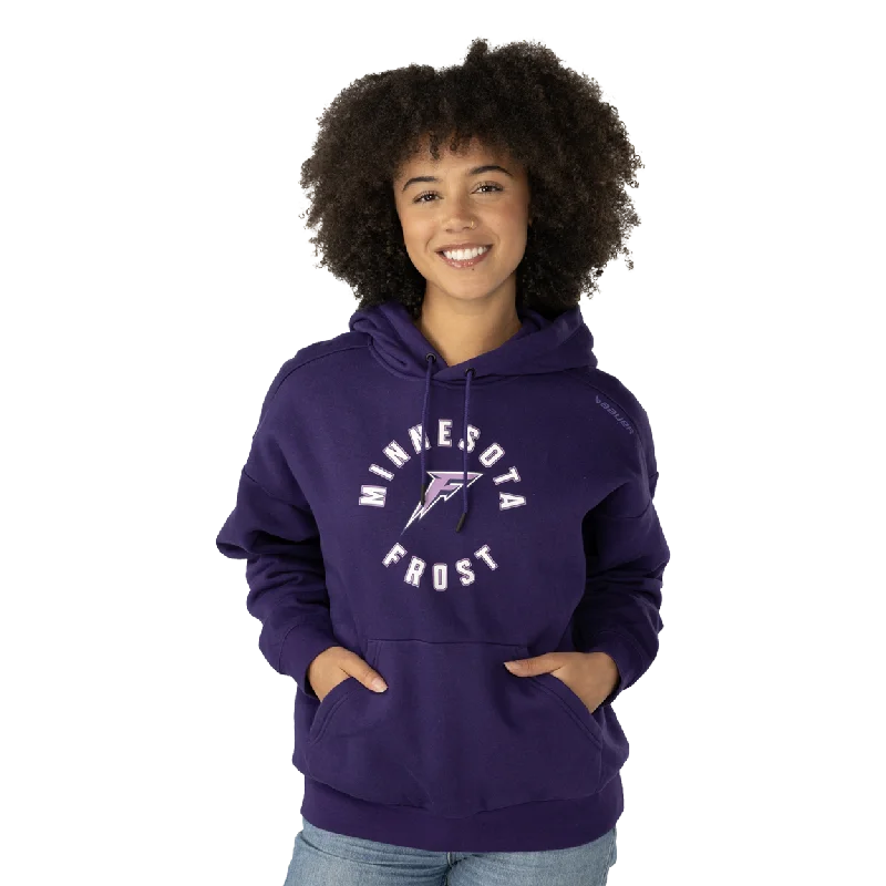 high-quality hoodieBAUER PWHL TEAM ULTIMATE HOODIE WOMENS MINNESOTA FROST