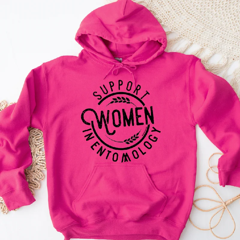 Stock Up and Save modern athletic hoodieSupport Women in Entomology Hoodie (S-3XL) Unisex - Multiple Colors!