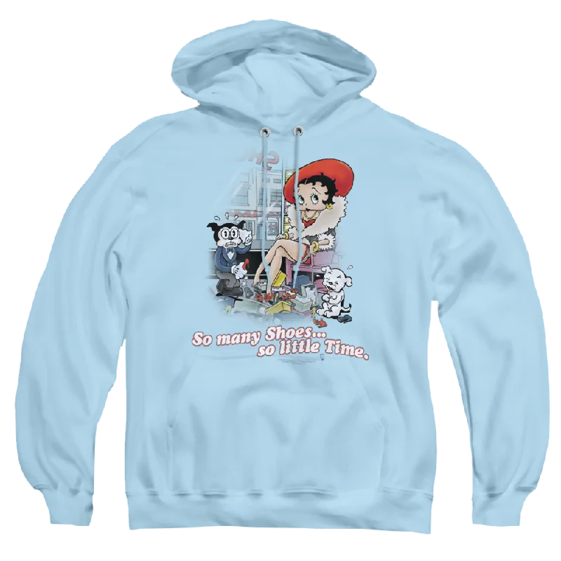 Price Reduction sports hoodieBetty Boop So Many Shoes - Pullover Hoodie