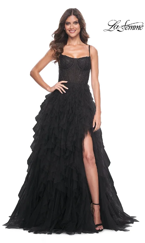 luxury dressLa Femme 32233 Formal Prom Dress