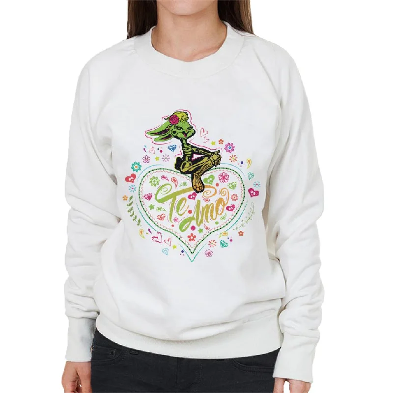 Extra Discounts relaxed fit sports hoodieLooney Tunes Halloween Lola Bunny Te Amo Women's Sweatshirt