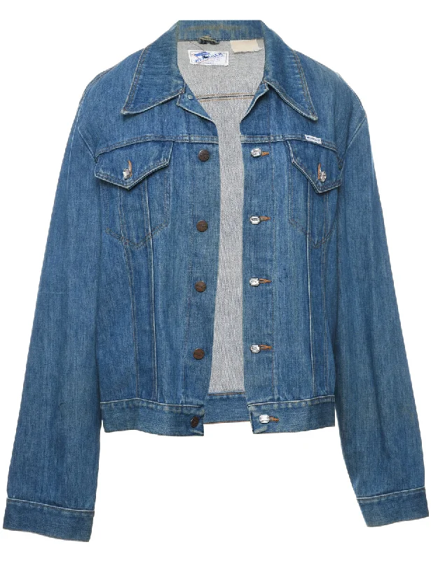 chic coatWrangler Medium Wash Denim Jacket - L