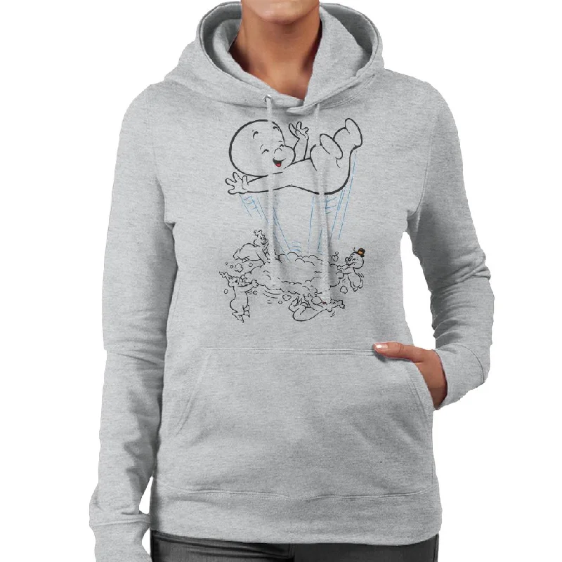 Value Deals premium zip-up hoodieCasper The Friendly Ghost Cloud Bounce Women's Hooded Sweatshirt