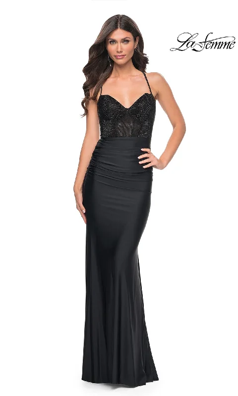 ashionable dressLa Femme 32260 Formal Prom Dress