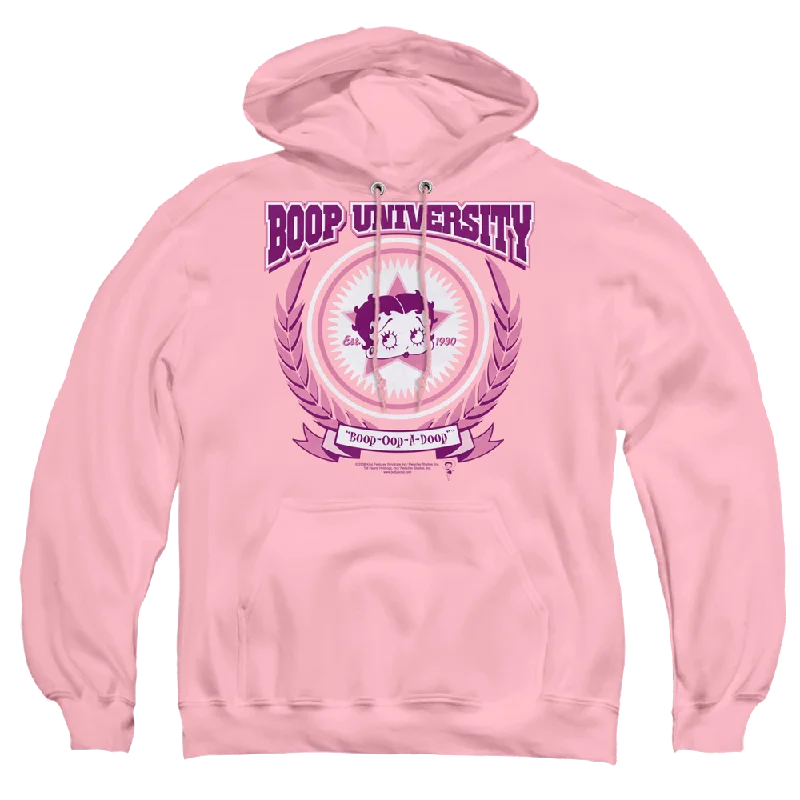 Special Discount zip-up hooded sweatshirtBetty Boop Boop University - Pullover Hoodie
