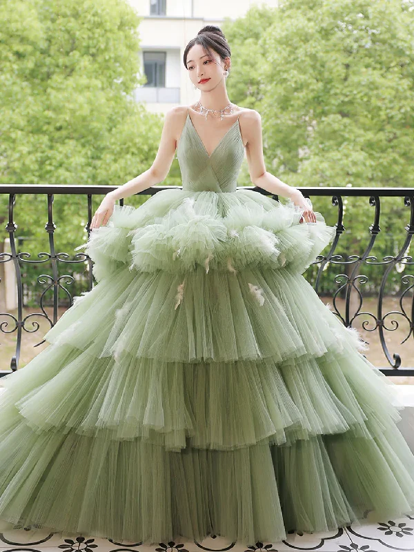 Crazy Deals pleated maxi dressGreen v neck tulle long prom dress, green tulle sweet 16 dress Y838 Crazy Deals pleated maxi dressGreen v neck tulle long prom dress, green tulle sweet 16 dress Y838